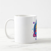 Saturn Planet Coffee Mug – Cosmic Design for Space Kaffeetasse (Links)