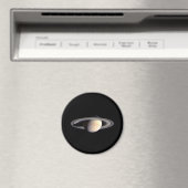 Saturn, Planet des Sonnensystems Magnet (In Situ (Geschirrspüler))