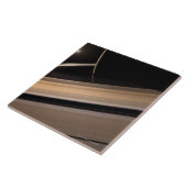 Saturn-Planet im Sonnensystem, Nahaufnahme 3 Fliese (Seite)