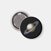 Saturn Planet Magnet | 1,25" | Astrologie (Vorderseite/Rückseite)