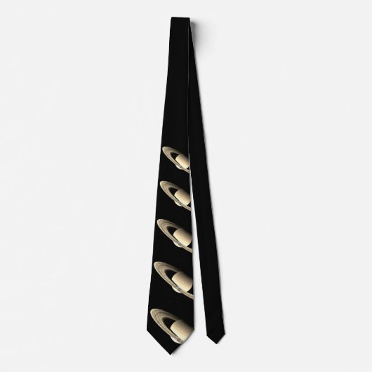 Saturn Planet Neck Tie Krawatte (Vorderseite)