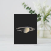 Saturn Planet schöne Ringe NASA Postkarte (Stehend Vorderseite)