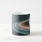 Saturn Planet Tasse mit Rings (Mittel)