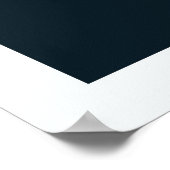 Saturn Poster (Ecke)