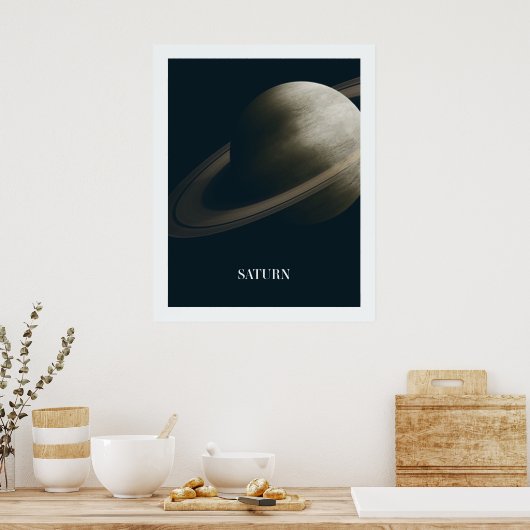 Saturn Poster (Küche)