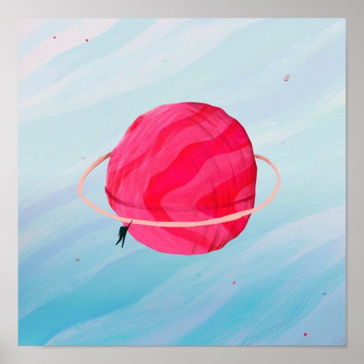 Saturn Poster (Vorne)