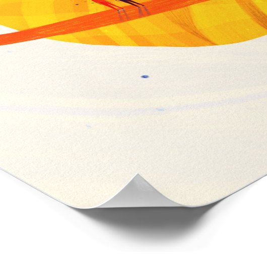 Saturn Poster (Ecke)