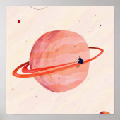 Saturn Poster (Vorne)