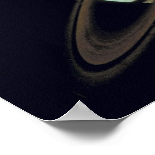 Saturn Poster (Ecke)