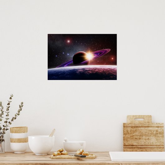 Saturn Poster (Küche)