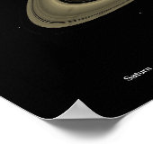 Saturn Poster (Ecke)