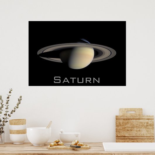 Saturn Poster (Küche)