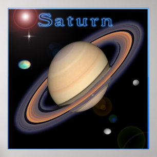 Saturn-Poster Poster
