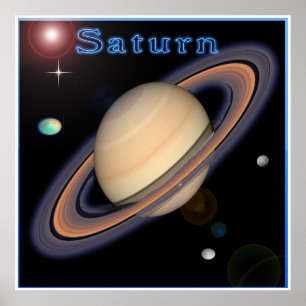 Saturn-Poster Poster