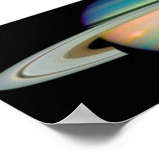 Saturn Poster Print (Ecke)
