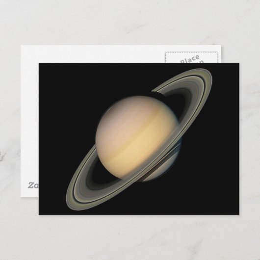 Saturn Postkarte (Vorne/Hinten)