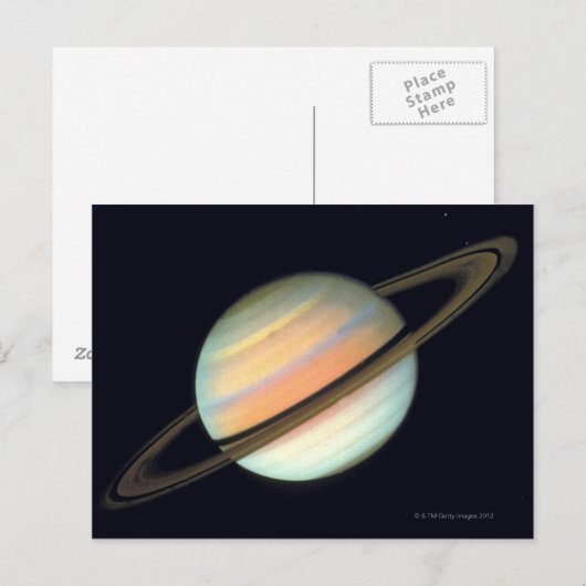 Saturn Postkarte (Vorne/Hinten)