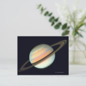 Saturn Postkarte (Stehend Vorderseite)