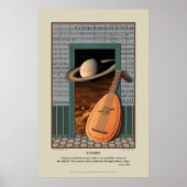 Saturn Print Poster (Vorne)