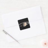 Saturn Quadratischer Aufkleber (Umschlag)