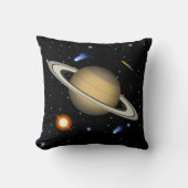 Saturn-Raum Kissen (Vorderseite)