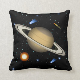Saturn-Raum Kissen