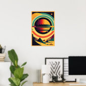 Saturn, Raumplakat Poster (Heimbüro)