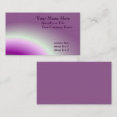 Saturn Rings Business Card Visitenkarte (Vorne/Hinten)