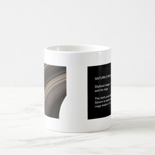 SATURN-RINGS KAFFEETASSE (Mittel)