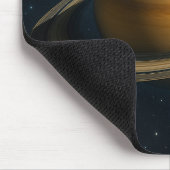 "Saturn Rings" Maus Mat Mousepad (Ecke)