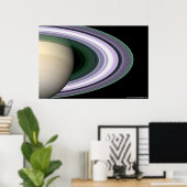 Saturn Rings Poster (Heimbüro)