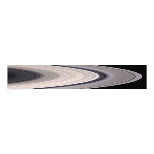 Saturn-Ringsystem Fotodruck (Vorne)