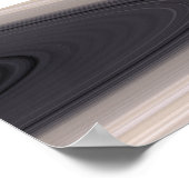 Saturn-Ringsystem Poster (Ecke)