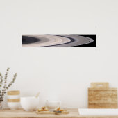 Saturn-Ringsystem Poster (Küche)