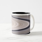 Saturn-Ringsystem Zweifarbige Tasse (VorderseiteRechts)