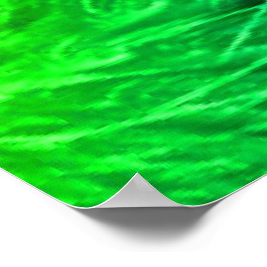 Saturn Rising Poster (Ecke)