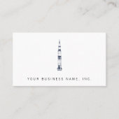 Saturn Rocket Visitenkarte (Vorderseite)