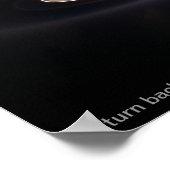 Saturn-Rückseite Poster (Ecke)