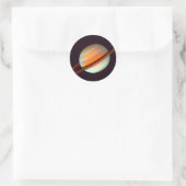 SATURN RUNDER AUFKLEBER (Tasche)