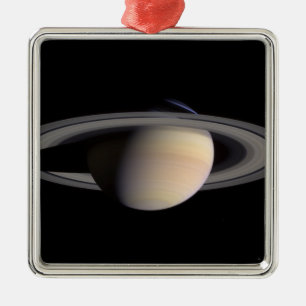 Saturn Silbernes Ornament