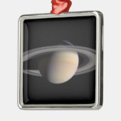 Saturn Silbernes Ornament (Links)