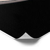 Saturn Small Poster - Weltraum und Astronomie Gesc (Ecke)