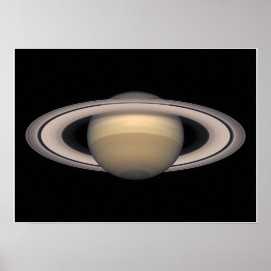 Saturn Small Poster - Weltraum und Astronomie Gesc (Vorne)