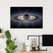 Saturn Solar Eclipse Poster (Heimbüro)