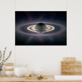 Saturn Solar Eclipse Poster (Küche)