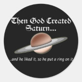 Saturn Sticker 2 (Vorderseite)