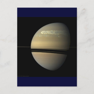 Saturn Storm Postkarte