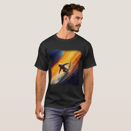 Saturn Surfer T - Shirt (Vorne ganz)