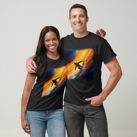 Saturn Surfer T - Shirt (Unisex)