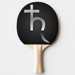 Saturn-Symbol Tischtennis Schläger